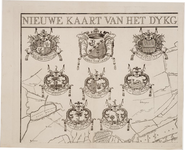 1e1 Nieuwe kaart van het dijkgraafschap Dregterland, 1775