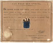 4j48 Gemeentewapen van Opmeer, 1816