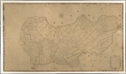 6d1 Kaart van West-Friesland, vervaardigd in opdracht van het ambacht Drechterland na de meting in de jaren 1651-1654 ...