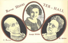 foto-11106 Revue Henri Ter Hall : J. Buziau, Roosje K hler, P. K hler, ca. 1920