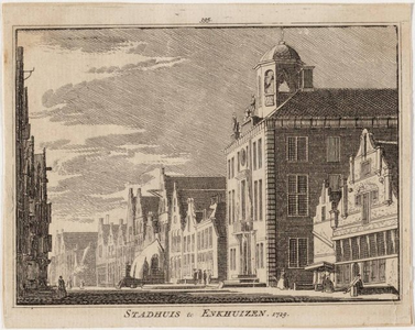 1a45 Stadhuis te Enkhuizen. 1729, 1729