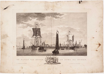 1c56 De haven van Hoorn = Le port de Hoorn, 1800?