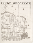 1d4 Nieuwe kaarte van het dijkgraafschap Dregterlandt MDCCXXXXIII, 1743