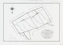 1f24 Kaart van de gemeente van Ooster en Westerblokker : Opgemaakt in den Jare 1824, 1824