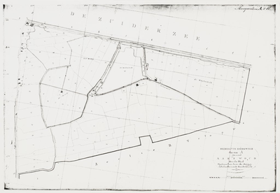 1f48(3) Gemeente Hoogwoud : Sectie A genaamd Aarswoud, 1826