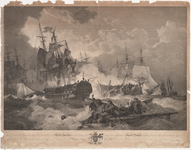1k3 The victory obtained over the Dutch fleet by the British Squadron of the North Sea under the command of Admiral ...