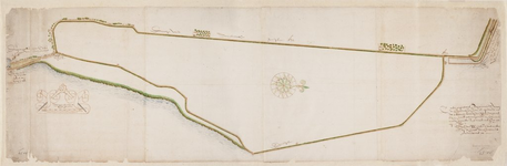 1m4 Kaart van de Westfriese zeekerende dijken... etc., 1638