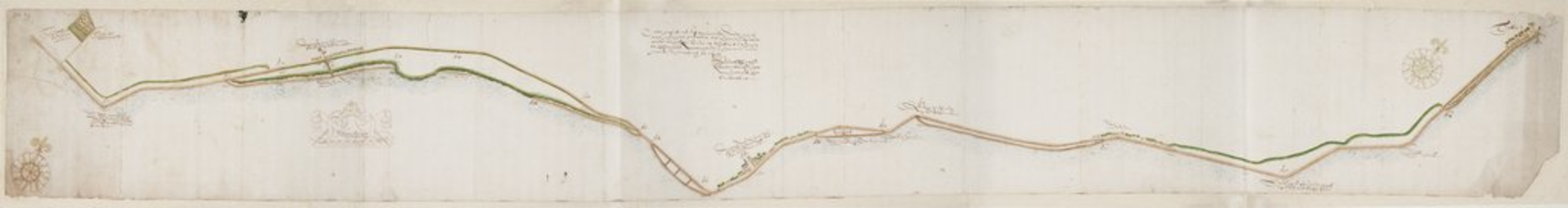 1m7 Kaart van de Westfriese zeekerende dijken... etc., 1638