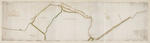 1m8 Kaart van de Westfriese zeekerende dijken... etc., 1638