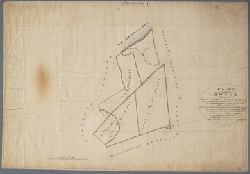 5g1 Kaart van de gemeente van Twisk : Opgemaakt in den Jare 1826, 1826