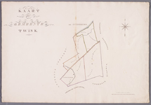 5g3 Perceelsgewijze Kaart der gemeente Twisk : Vervaardigd onder de Administratie van J. Bregger burgemeester, 1826