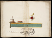 65j209(10) Kaartboek van de landerijen in eigendom van het Weeshuis te Hoorn, blad 10, 1683