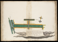 65j209(14) Kaartboek van de landerijen in eigendom van het Weeshuis te Hoorn, blad 14, 1683