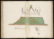 65j209(24) Kaartboek van de landerijen in eigendom van het Weeshuis te Hoorn, blad 24, 1647