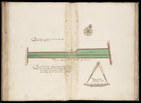 65j209(28) Kaartboek van de landerijen in eigendom van het Weeshuis te Hoorn, blad 28, 1640