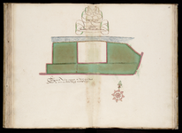 65j209(36) Kaartboek van de landerijen in eigendom van het Weeshuis te Hoorn, blad 36, 1647