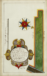 65j210(43) Kaartboek van de landerijen in eigendom van het Weeshuis te Hoorn, blad 43, 1683