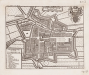 65k34 Grondtekening der Stad Purmerende, 1743