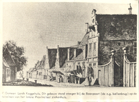 foto-13245 t' Gemeen Lands Koggehuis..., ca. 1780