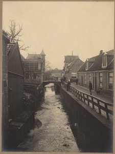 foto-L170 Enkhuizen : Wegje, omstreeks 1900, ca. 1900