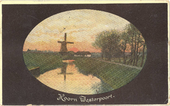 foto-15444 Hoorn Westerpoort., ca. 1909