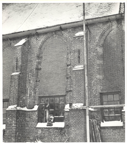 foto-18256 Schellinkhout : gevel hervormde kerk, ca. 1955