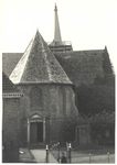 foto-18272 Restauratie kerk Schellinkhout : Het plaatsen van de bliksembeveiliging, 1953