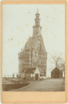 foto-33111 Hoorn : de Hoofdtoren (stadszijde) aan het Hoofd omstreeks 1883, ca. 1883