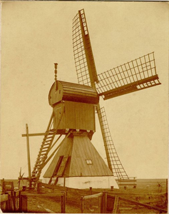 foto-58 Watermolen van de Groote Waal, achterzijde, 1906
