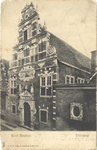 foto-8218 Gevel Weeshuis. Enkhuizen, ca. 1900