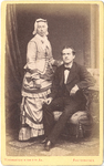 foto-17531 Portret van de heer de Jong en zijn echtgenote, ca. 1880