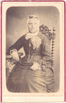 foto-21794 Portret van Aaltje Stolp, echtgenote van Klaas Kok, 188-?