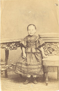 foto-8419 Portret van Trijntje Wit, omstreeks 1870, 187-?