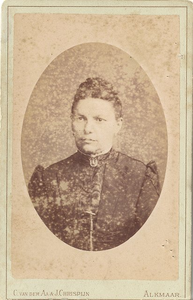 foto-8434 Portret van Aaltje Smit, omstreeks 1880, 188-?