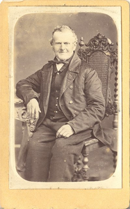 foto-8441 Portret van Jan Lindeman, omstreeks 1860, 187-?