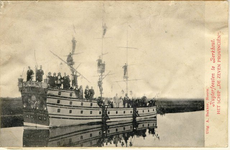 foto-5944 De Ruyterfeesten te Berkhout : Het schip De Zeven Provinciën , 1907, 23 maart