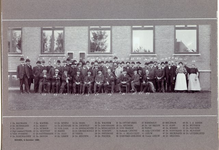 foto-970 Landbouwkundigen brengen bezoek aan Hoorn, 1908, 6 oktober