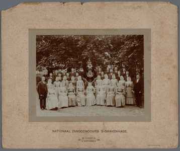 foto-L34 Nationaal Zangconcours 's-Gravenhage, 28 augustus t/m 4 september 1904, 1904