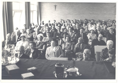 foto-22555 Officiële opening verpleegstershuis Sint Jans Gasthuis te Hoorn, 1962