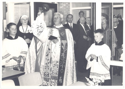 foto-22556 Officiële opening verpleegstershuis Sint Jans Gasthuis te Hoorn, 1962