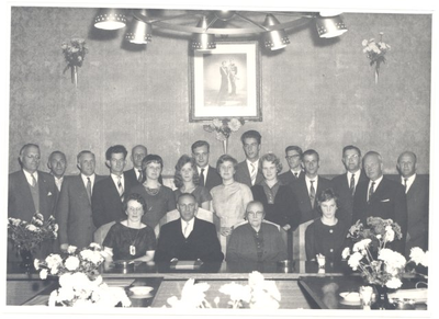 foto-24290 Beëdiging gemeentesecretaris D. Bakker, 1961