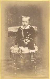 foto-37617 Portret van een onbekende jongen, ca. 1875 - ca. 1880