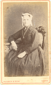 foto-37797 Portret van Catharina Blom (?), ca. 1875