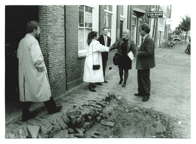 foto-37867 Staatssecretaris Elske ter Veld bezoekt Hoorn, ca. 1990