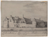 1a10 't Minnebroeders of Observanten haer klooster binnen Enkhuysen. 1590 in wesen, 1590