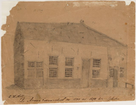 1a107 De Armenbewaarschool van 1851 tot 1875, later afgebroken, 18-?