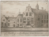 1a13 't Raethuys van Enkhuysen. 1650. dus verthoonende, ca. 1775