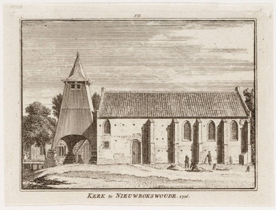 1a136 Kerk te Nieuwbokswoude. 1726., 1726