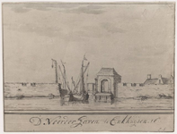 1a15 D' Noorderhaven te Enkhuysen. 16.. : vanuit zee, ca. 1775