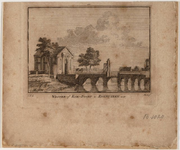 1a38 Wester- of Koe-Poort te Enkhuizen. 1726 : vanuit het noordwesten, 1726